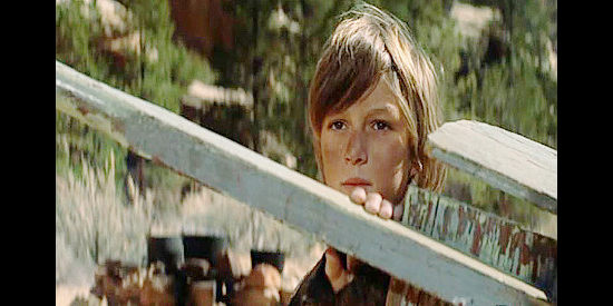 Josh Albee as Caleb, the young boy who becomes Jeremiah Johnson's adopted son in Jeremiah Johnson (1972)