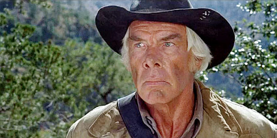 Lee Marvin as Sam Longwood, determined to get back the $60,000 he's owed by Jack Colby in The Great Scout and Cathouse Thursday (1976)