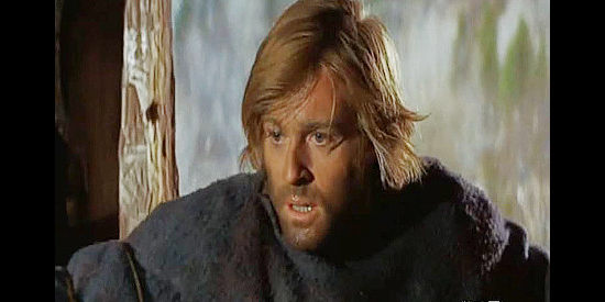 Robert Redford as Jeremiah Johnson, discovering trouble upon returning home in Jeremiah Johnson (1972)