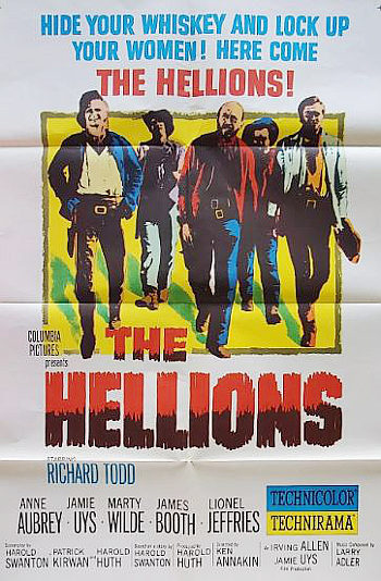 The Hellions (1961) poster