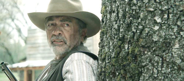 David Novak as John Williams, desperate to find his kidnapped granddaughter in Among the Willows (2023)