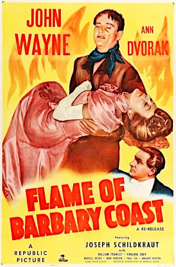 Flame of the Barbary Coast (1945) poster