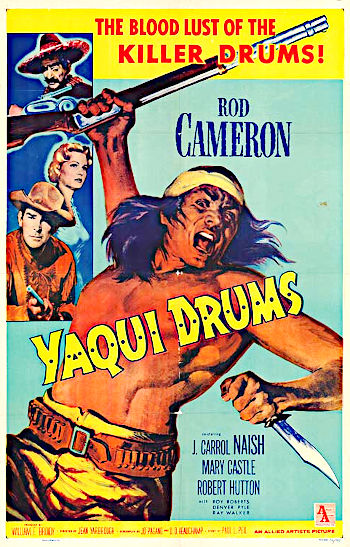 Yaqui Drums (1956) poster