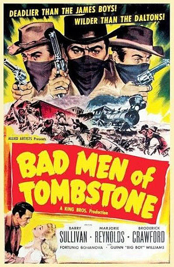 Bad Men of Tombstone (1949) poster