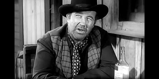 Broderick Crawford as William Morgan, leader of the outlaw gang Tom Horn joins in Bad Men of Tombstone (1949)