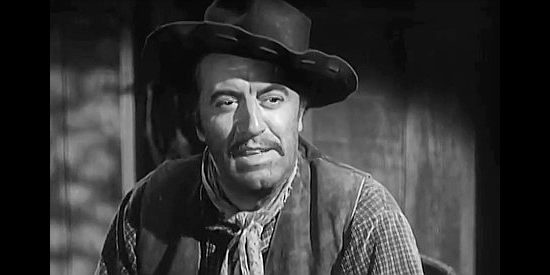 Fortunio Bonanova as John Mingo, the gang member who immediately clashes with Tom Horn in Bad Men of Tombstone (1949)