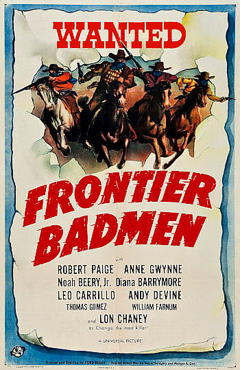 Frontier Badmen (1943) poster