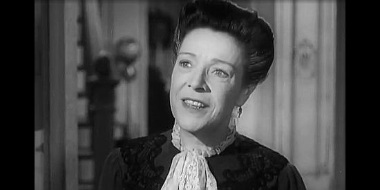 Mary Newton as Ma Brown, the woman who allows the gang to hide out in her boarding house in Bad Men of Tombstone (1949)