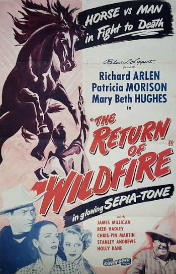 The Return of Wildfire (1948) poster