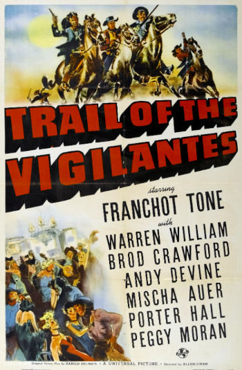 Trail of the Vigilantes (1940) poster