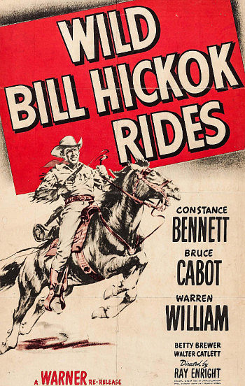 Wild Bill Hickok Rides (1942) poster