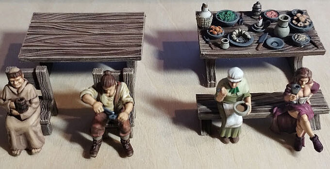 Tiny Furniture dining set from AQ Hobbies