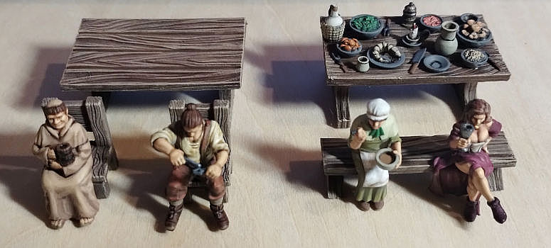 Tiny Furniture dining set from AQ Hobbies