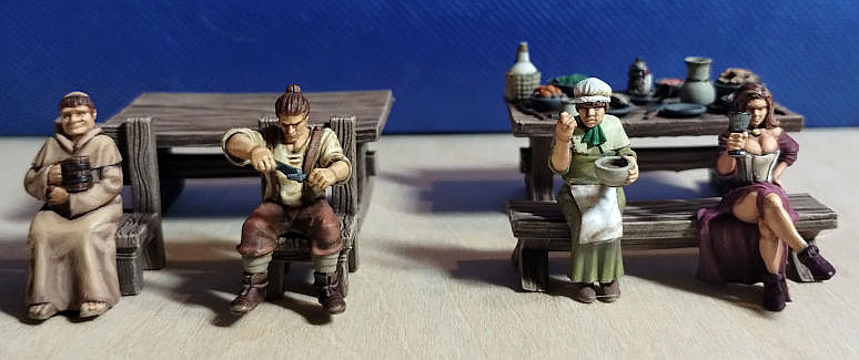 Tiny Furniture dining set from AQ Hobbies 02
