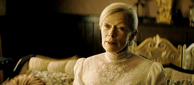 Frances Fisher as Evelyn Bassett, one of Lucas Hollister's few surviving relatives in Rust (2024)