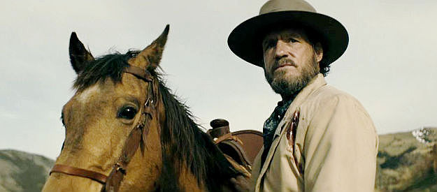 Josh Hopkins as Sheriff Wood Helm, a man haunted by the death of his own young son in Rust (2024)