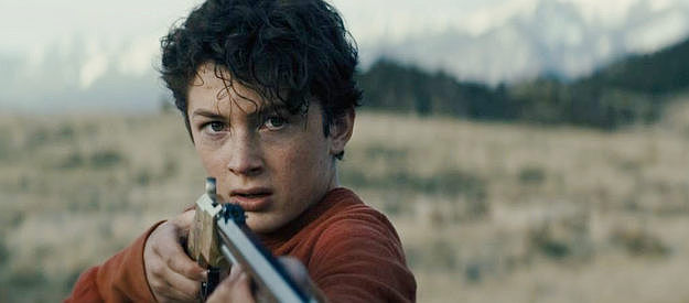 Patrick Scott McDermott as Lucas Hollister, realizing he's just made a terrible mistake in Rust (2024)