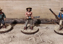 Chester, Ellie and The Duck from the Gunfighter's Ball Good Guys faction pack