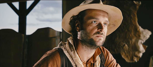 Colton Kowalsky as the faro player who accuses the Thief of cheating in The Company of Thieves (2025)