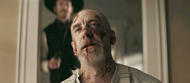 Daniel Blackman as Daniel Westwood, the first victim in Col. Davis's attempt to whitewash his past in Trail of Vengeance (2025)