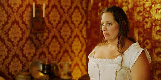 Eliza Kelley as Janie Jennings, Rose's sister, forced to work in Sinclair's brothel in Black Creek (2024)