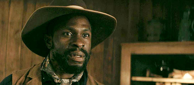 Gbenga Akinnagve as John Scobell, a friend of Katherine's husband who winds up helping her in Trail of Vengeance (2025)