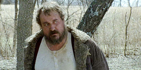 Jason Puff as Marshal Leigh Murphy, Molly Pray's captive and about to wish he wasn't in They Call Her Death (2025)