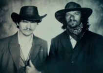 Chandler Balli and Addison Chapman as the bounty hunting duo of Skinny and Short in Death After Dusk (2024)