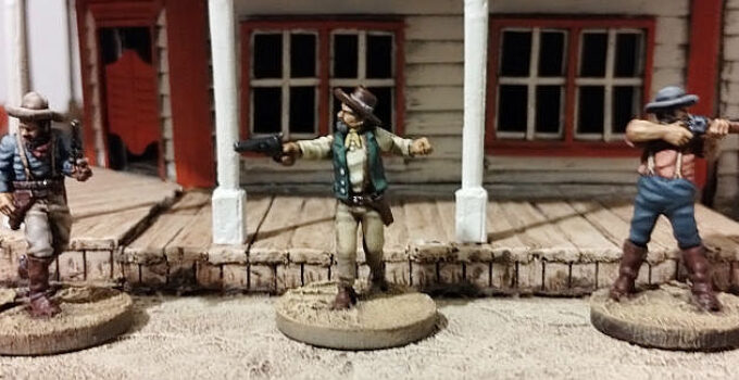 JIm Taylor, Doboy Taylor and Old Man Taylor from the Gunfighter's Ball Outlaws faction