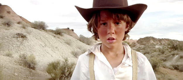 Jake Johnson as Darrell, realizing how isolated his family's farm is in The Attic Door (2009)