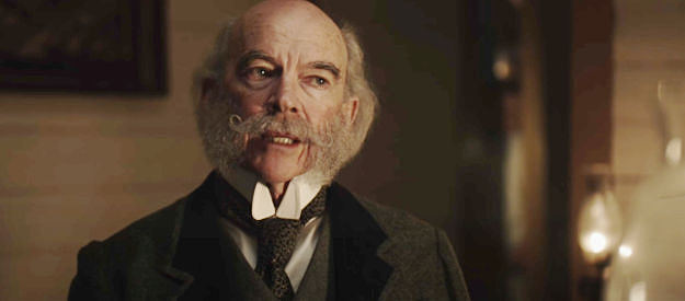 Nicholas Hope as Judge Eisenmangher, agreeing it might be best if Molly Johnson's children were under the care of someone else in The Legend of Molly Johnson (2021)