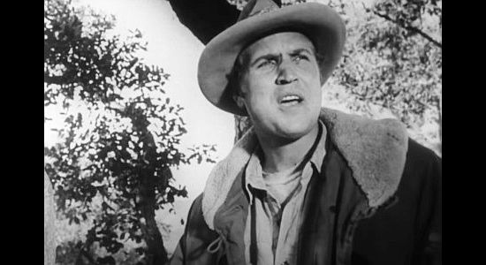 Richard Thies as Buford, leader of the fur trappers who 'rescue' the woman from the 'savage' with whom she's been traveling in The Talisman (1966)