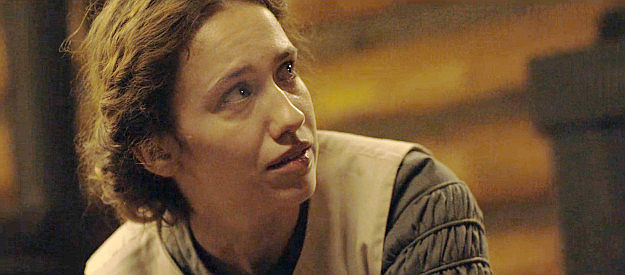 Hannah Forest Briand as Jenny, one of the maids for the Van Ness family, unwittingly putting her life in danger in The Abandons (2025)