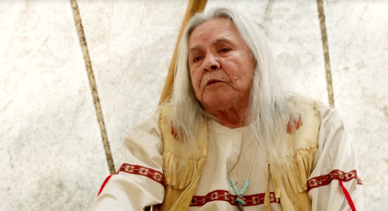 Jim Malatere as Two Hatchets, Quint Reagan's Sioux ally who nurses him back to health in Eye for an Eye (2022)