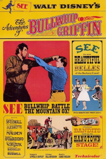 The Adventures of Bullwhip Griffin (1967) poster