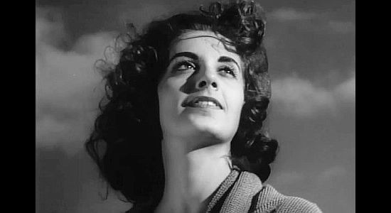 Caroll Montour as Maria San Carlos, finding new hope in life in Half Way to Hell (1960)