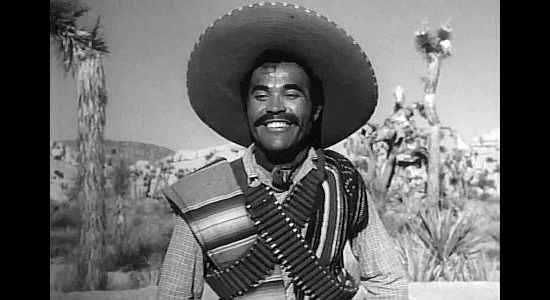Don Carlos as El Chato, Escobar's right-hand man in Half Way to Hell (1960)