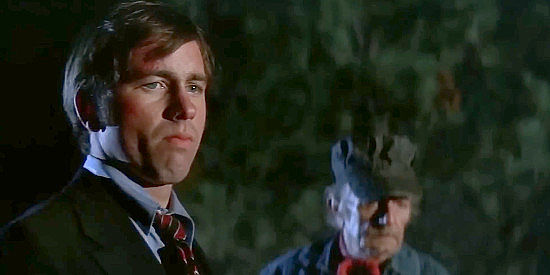 John Ritter as Wendell, one of Barton Whittaker's assistants in Scandalous John (1969)