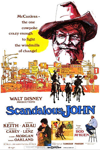 Scandalous John (1969) poster
