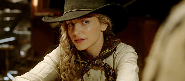 Angela Cole as Betsy, part-time actress, full-time member of the Dirk Gang in Night of the Tommyknockers (2022)
