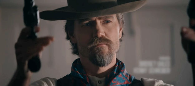 Chad Michael Murray as Jacob, rounding up thieves and murderers in Bad Men Must Bleed (2025)