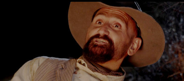 Robert LaSardo as Lucky, a Dirk Gang member whose survived 20 bullets wounds in Night of the Tommyknockers (2022)