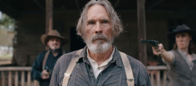 Todd Berry as Adam 'The Butcher' Lynch, facing a tricky situation in Bad Men Must Bleed (2025)