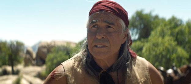 Wayne Charles Baker as Great Seer, an outcast Apache trying to restore his good name in The War Between (2025)