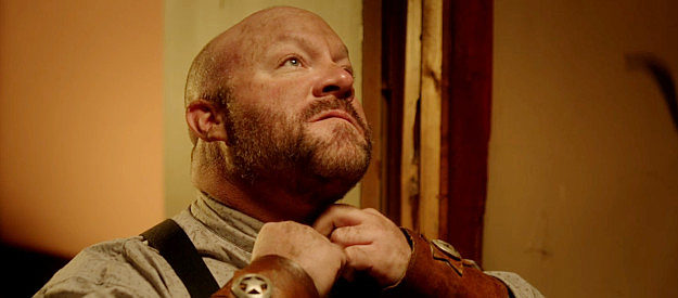 Wesley Cannon as Clay, a member of the Dirk Gang with a fondness for whores in Night of the Tommyknockers (2022)