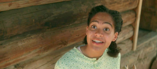 Cala Ellis as Sally Walker, the young girl who quickly becomes fond of Jim Kelly in Killin' Jim Kelly (2025)