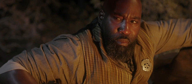 David St. Louis at Deac Barnes, Wesley Tibbs' trusted deputy and confidant in Long Shadows (2025)