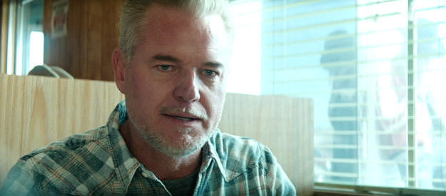 Eric Dane as Dillon MacIntosh, the man Roy Lee Dean hires to steal the ghost shirt in Americana (2023)
