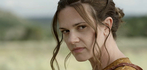 Maggie Gwin as Lillith Ballard, finding herself smitten with the man who's leading her family to the town of Grace in Arizona Territory (2025)