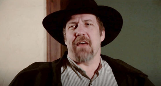 David S. Lampe as Jared Hamilton, a rancher unwilling to give the railroad access to his land in The Magnificent Dead (2010)